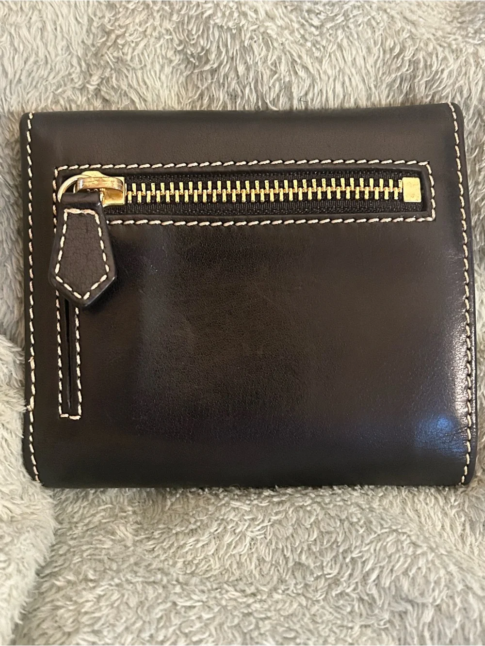 Vintage Dooney & Bourke Black Leather Wallet - Picture 4 of 12